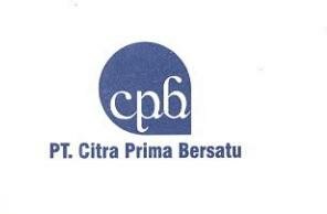 Trademark PT Citra Prima Bersatu + Logo cpb