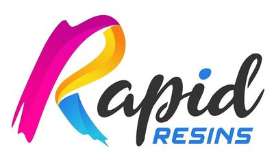 Trademark Rapid RESINS + Lukisan/Logo