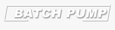 Trademark BATCH PUMP & Logo