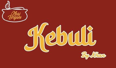 Trademark Nasi Briyani KEBULI BY KHAN + Logo