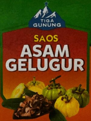 Trademark Tiga Gunung Saos Asam Gelugur