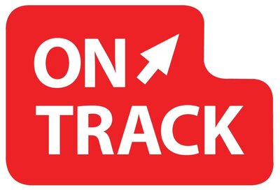 Trademark ON TRACK + logo