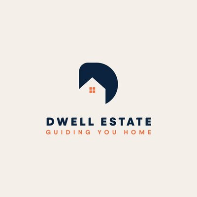 Trademark Dwell Estate Guiding You Home + Logo