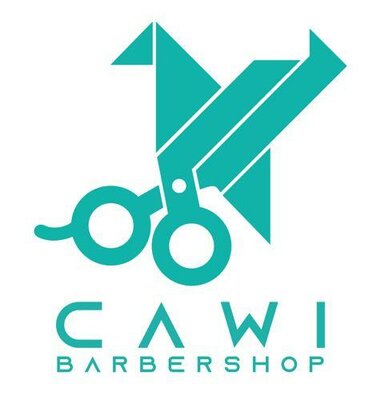 Trademark CAWI BARBERSHOP + logo