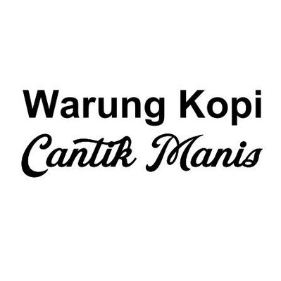 Trademark WARUNG KOPI CANTIK MANIS DAN LOGO