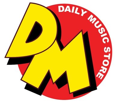 Trademark DM DAILY MUSIC STORE & Lukisan