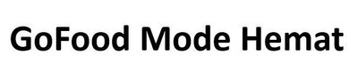 Trademark GoFood Mode Hemat