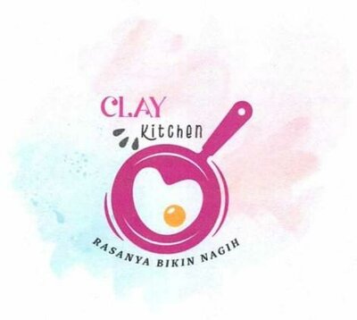 Trademark Clay Kitchen Rasanya bikin nagih + Logo