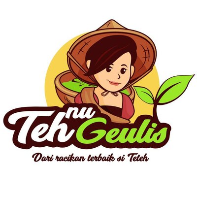 Trademark Teh nu Geulis Dari racikan terbaik si Teteh + Gambar/Logo