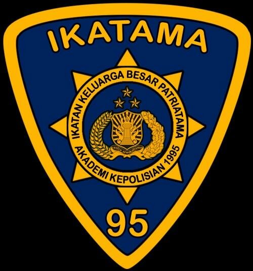 Trademark IKATAMA 95 IKATAN KELUARGA BESAR PATRIATAMA AKADEMI KEPOLISIAN 1995 + LOGO