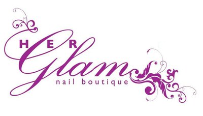 Trademark HER GLAM NAIL BOUTIQUE + LOGO