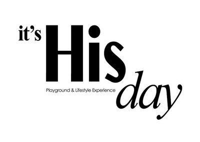 Trademark it’s His day Playground & Lifestyle Experience + Lukisan/Logo