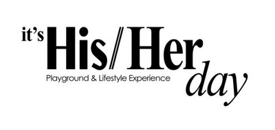 Trademark it’s His//Her day Playground & Lifestyle Experience + Lukisan/Logo