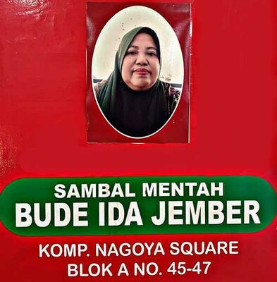 Trademark SAMBAL MENTAH BUDE IDA JEMBER & Lukisan