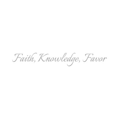 Trademark Faith, Knowledge, Favor