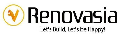 Trademark Renovasia Let's Build, Let's be Happy! + Logo