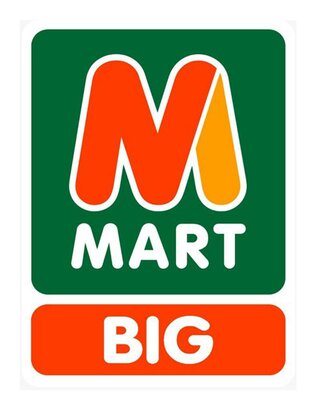 Trademark M MART BIG + Logo