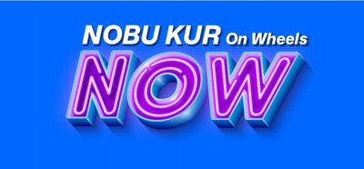 Trademark NOW NOBU KUR On Wheels & Logo