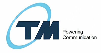 Trademark TM Powering Communication + Logo