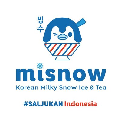 Trademark MISNOW MILKY SNOW ICE & TEA + LOGO