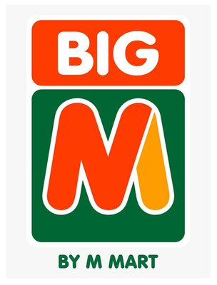 Trademark BIG M BY M MART + Logo