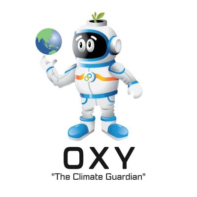 Trademark OXY The Climate Guardian + Lukisan