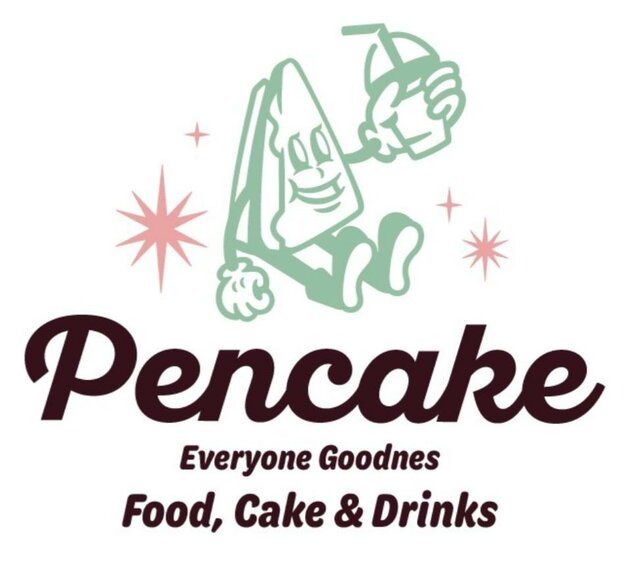 Trademark Pencake Everyone Goodnes Food, Cake & Drinks + Logo