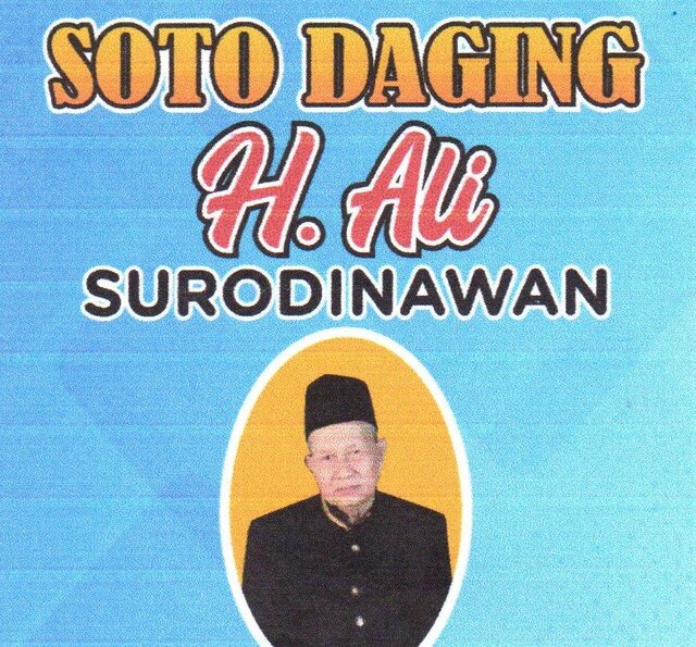 Trademark SOTO DAGING H. ALI SURODINAWAN