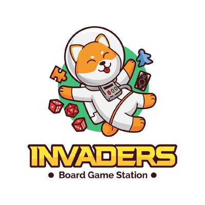 Trademark Invaders Board Game Station