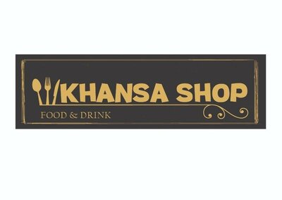 Trademark khansa shop food & drink + LOGO