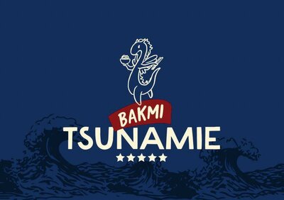 Trademark BAKMI TSUNAMIE+LOGO