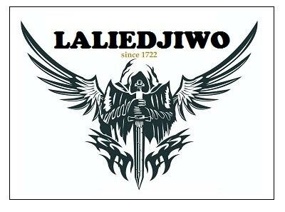 Trademark LALIEDJIWO dan logo kepala dan pedang bersayap, since 1722