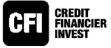 Trademark CFI CREDIT FINANCIER INVEST