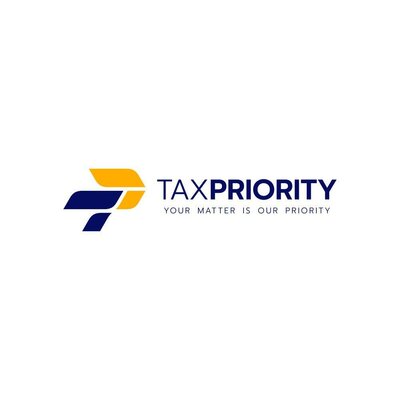 Trademark Tax Priority Your Matter Is Our Priority + Logo