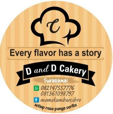 Trademark D and D Cakery - Every Flavor Has a Story + LOGO