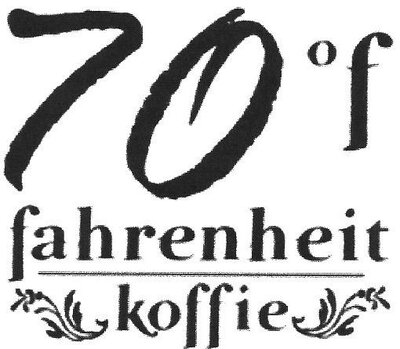 Trademark 70 f fahrenheit koffie + Logo