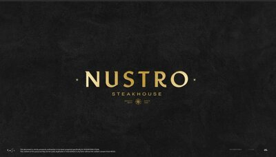 Trademark NUSTRO STEAKHOUSE