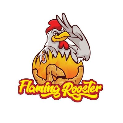 Trademark Flaming Rooster
