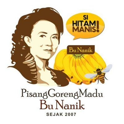 Trademark Pisang Goreng Madu Bu Nanik SI HITAM MANIS! & lukisan