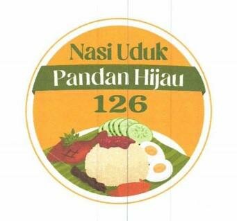 Trademark Nasi Uduk Pandan Hijau 126 + Lukisan