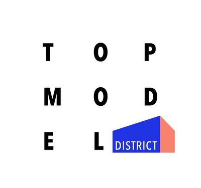 Trademark TOPMODELDISTRICT + Logo