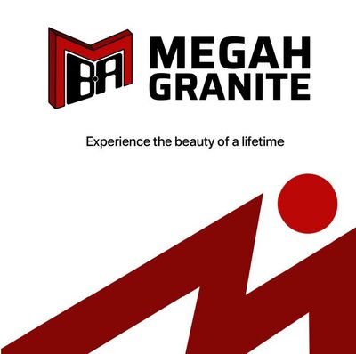 Trademark MEGAH GRANITE Experience the beauty of a lifetime + Logo