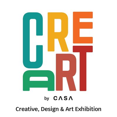 Trademark CREART by CASA Creative, Design & Art Exhibition + Logo