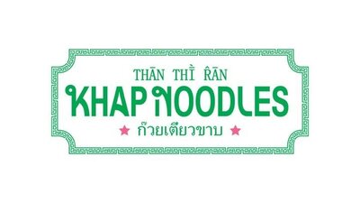 Trademark THAN THI RAN KHAP NOODLES