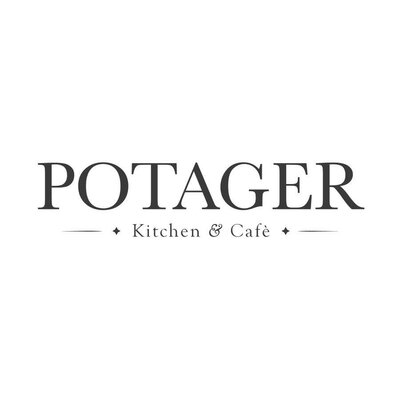 Trademark POTAGER Kitchen & Cafe + LOGO