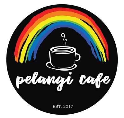 Trademark Pelangi Cafe est. 2017 + Gambar/Logo