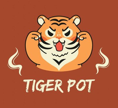 Trademark TIGER POT + LUKISAN