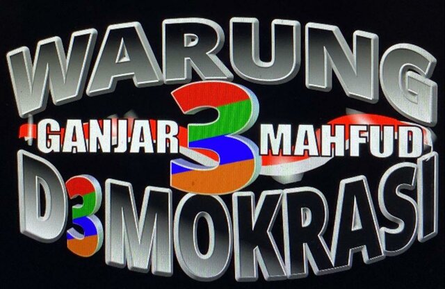 Trademark Warung D3mokrasi Ganjar 3 Mahfud + LOGO