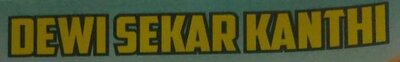 Trademark DEWI SEKAR KANTHI