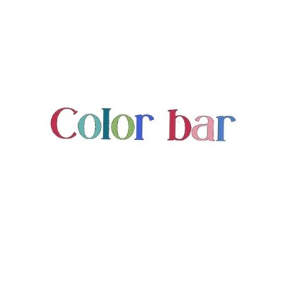 Trademark Color bar